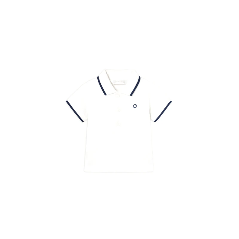 Mayoral Mayoral Polo 00190 Λευκό Regular Fit