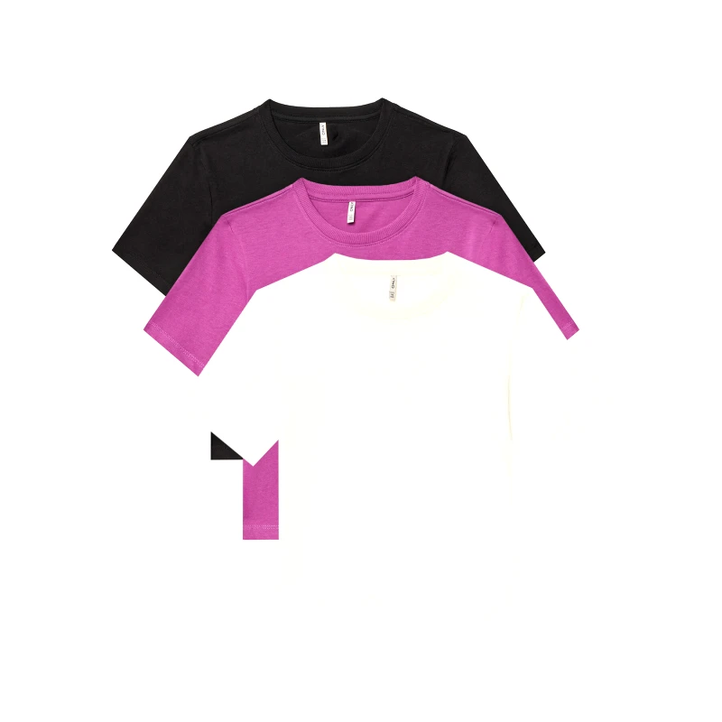 Kids ONLY Kids ONLY Σετ t-shirts Rex 15350718 Έγχρωμο Regular Fit