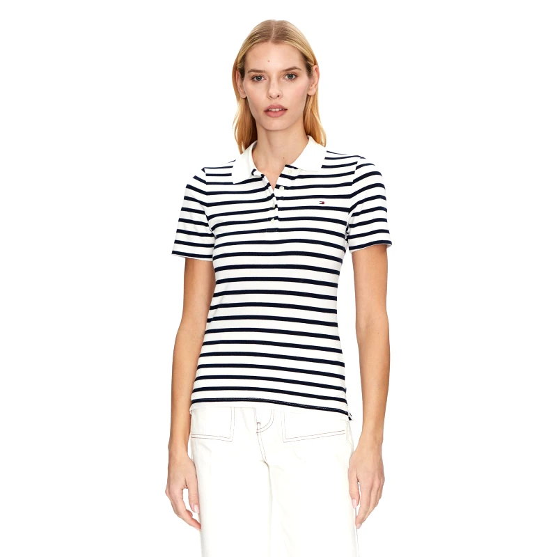 Tommy Hilfiger Tommy Hilfiger Polo 1985 WW0WW43225 Σκούρο μπλε Slim Fit