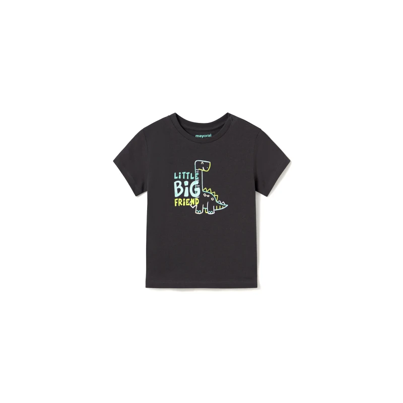 Mayoral Mayoral T-Shirt 1062 Μαύρο Regular Fit
