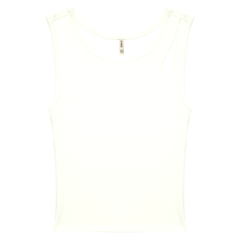 Kids ONLY Kids ONLY Τοπ Nessa 15263437 Λευκό Tight Fit