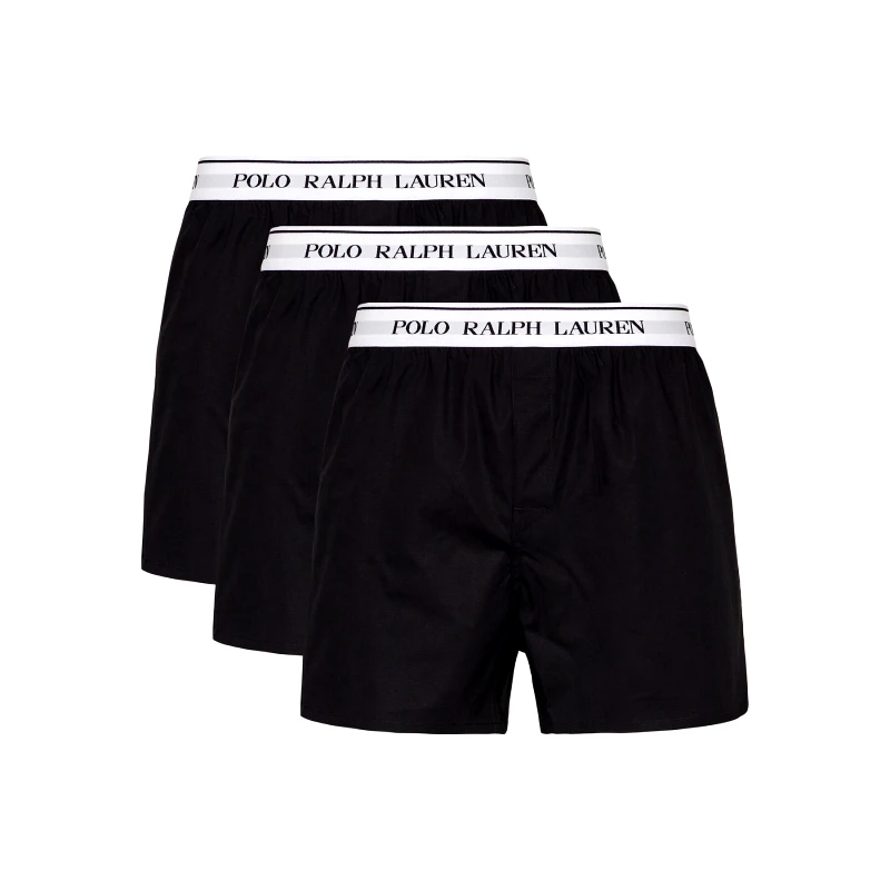 Polo Ralph Lauren Polo Ralph Lauren Σετ μποξεράκια 3 τμχ 714866472001 Μαύρο