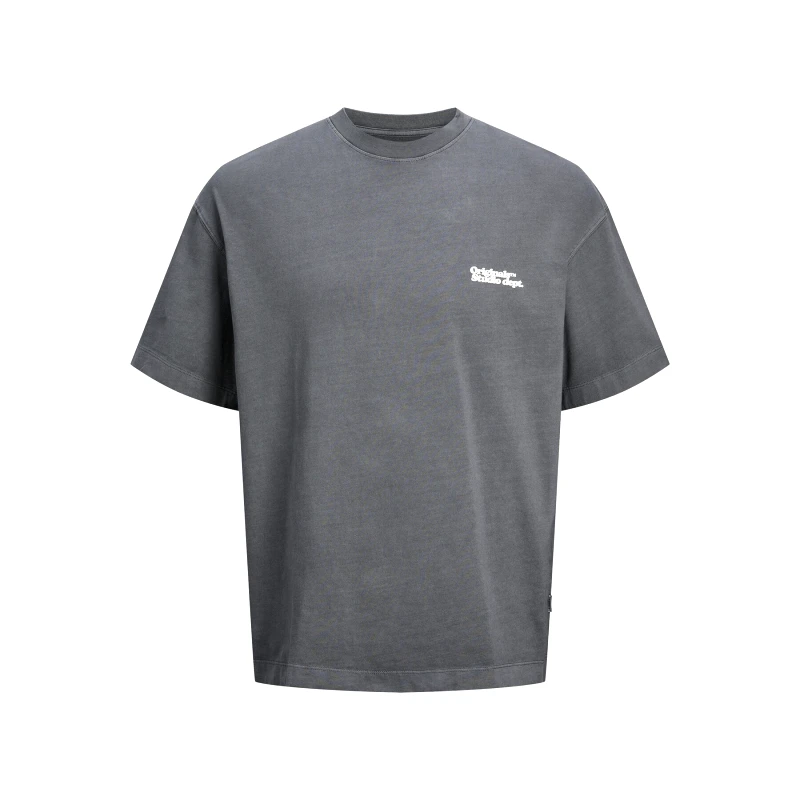 Jack & Jones Junior Jack & Jones Junior T-Shirt Vermont Wash 12263188 Γκρι Loose Fit