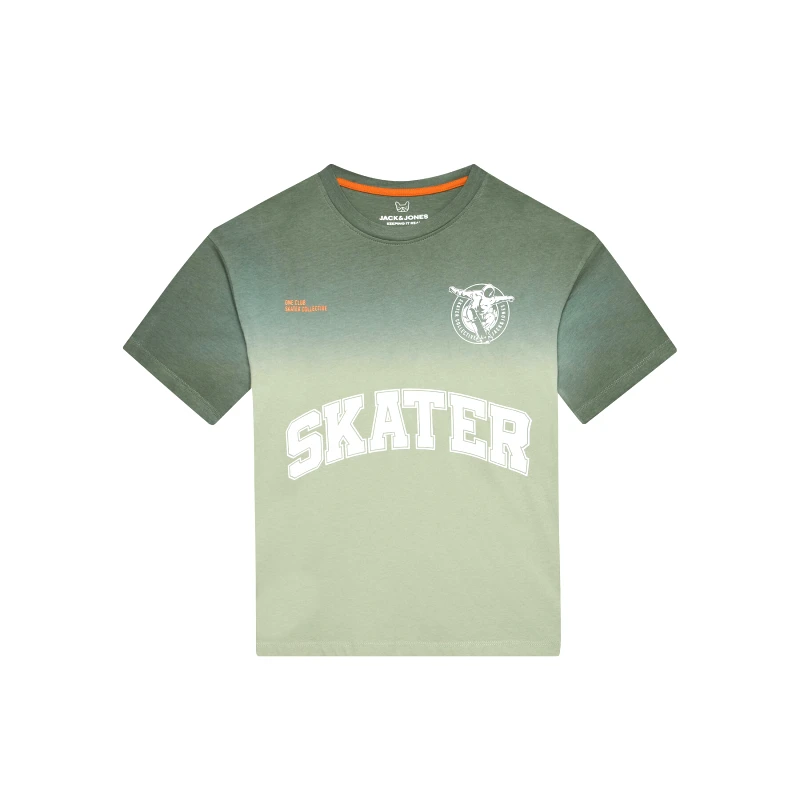 Jack & Jones Junior Jack & Jones Junior T-Shirt Jcocsc 12257685 Γκρι Volume Fit