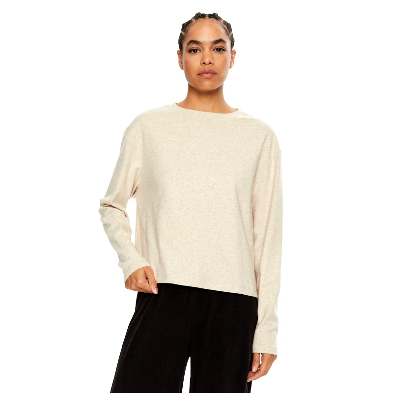 Guess Guess Μπλούζα πιτζάμας Elsa O4BP0 1KCHZ2 Γκρι Relaxed Fit