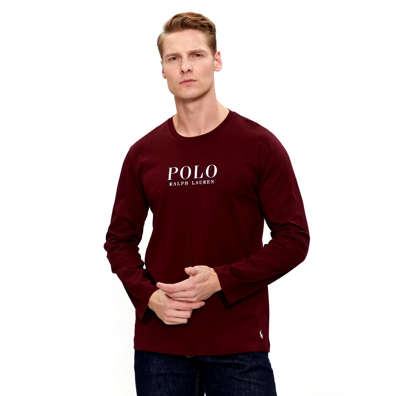 Polo Ralph Lauren Polo Ralph Lauren Μπλούζα πιτζάμας 714899614009 Κόκκινο Regular Fit