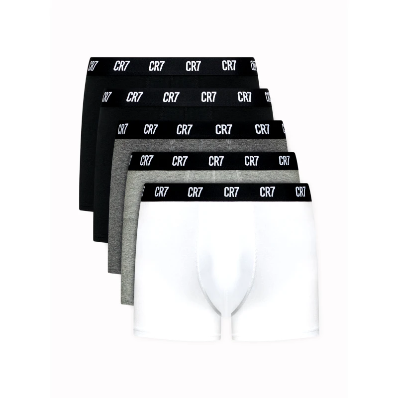 Cristiano Ronaldo CR7 Cristiano Ronaldo CR7 Σετ μποξεράκια 5 τμχ. Basic Trunk 5-Pack 8106-49-2400 Γκρι