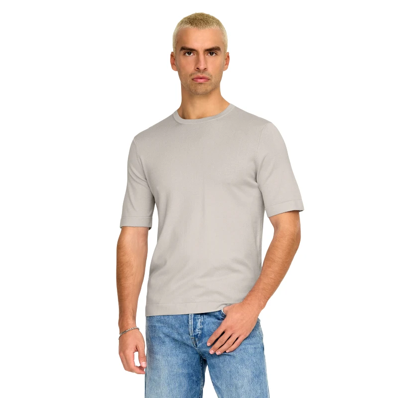 Only & Sons Only & Sons T-Shirt Wyler 22022928 Μπεζ Regular Fit