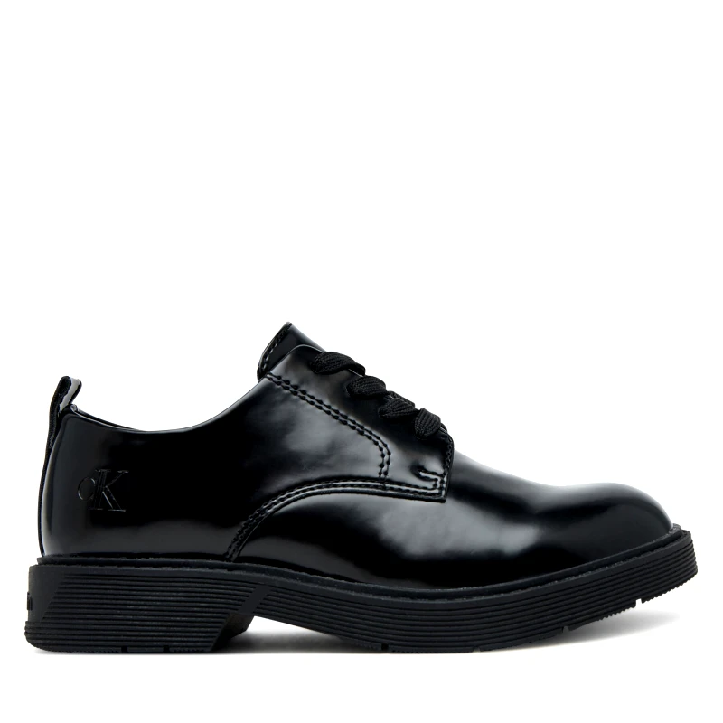 Calvin Klein Oxfords Calvin Klein Low Cut Lace-Up Shoe V3X4-83182-1453 S Μαύρο