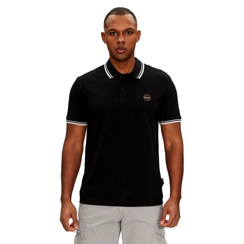 Napapijri Napapijri Polo E-Macas NP0A4ID59411 Μαύρο Regular Fit