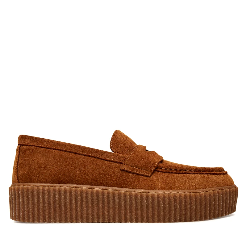 Weekend Max Mara Κλειστά παπούτσια Weekend Max Mara Kapokloafer 2525526054600 Καφέ