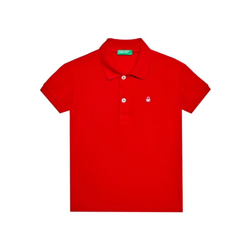 United Colors Of Benetton United Colors Of Benetton Polo 3089G3008 Κόκκινο Regular Fit