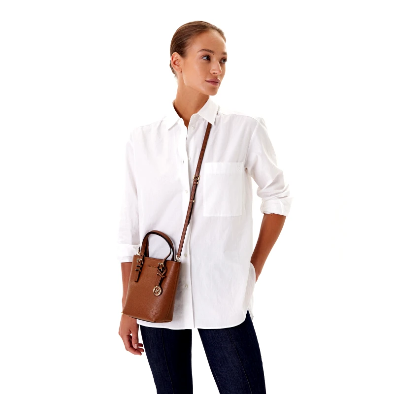 MICHAEL Michael Kors Τσάντα MICHAEL Michael Kors Quinn 32S5GQNC0L Καφέ