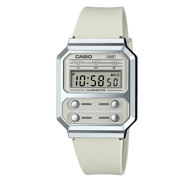 Casio Ρολόι Casio A100WEF-8AEF Γκρι
