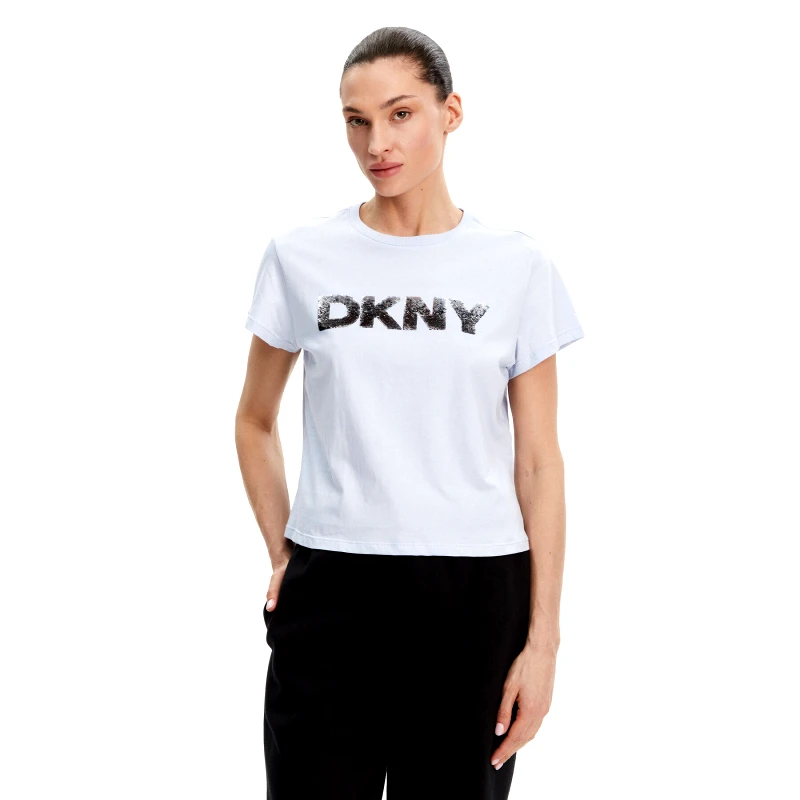 DKNY Sport DKNY Sport T-Shirt DP4T1035 Γαλάζιο Regular Fit