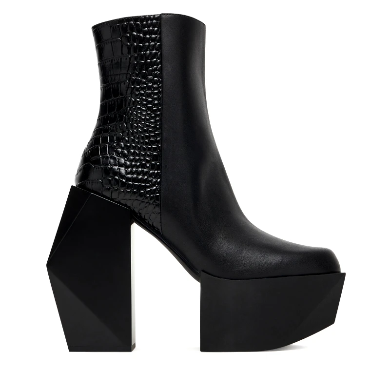 United Nude Μποτάκια United Nude Stage Boot 1075384927 Μαύρο