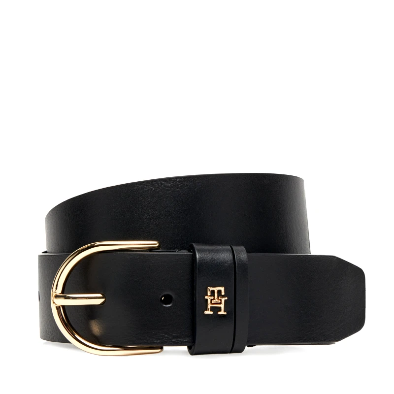 Tommy Hilfiger Ζώνη Γυναικεία Tommy Hilfiger Essential Effortless 3.5 AW0AW17757 Μαύρο