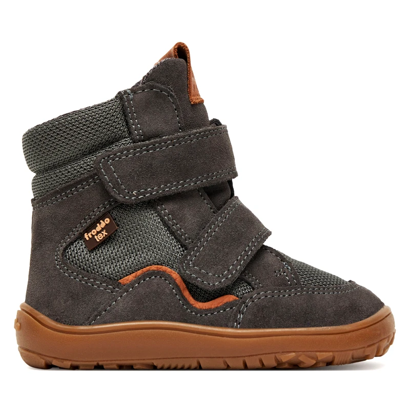Froddo Μπότες Froddo Barefoot Tex Winter Tl G3160247-5T M Γκρι