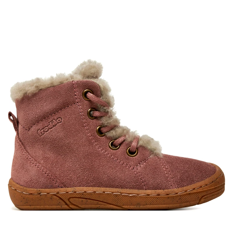 Froddo Μποτίνια Froddo Minni Suede Laces G2110140 S Ροζ