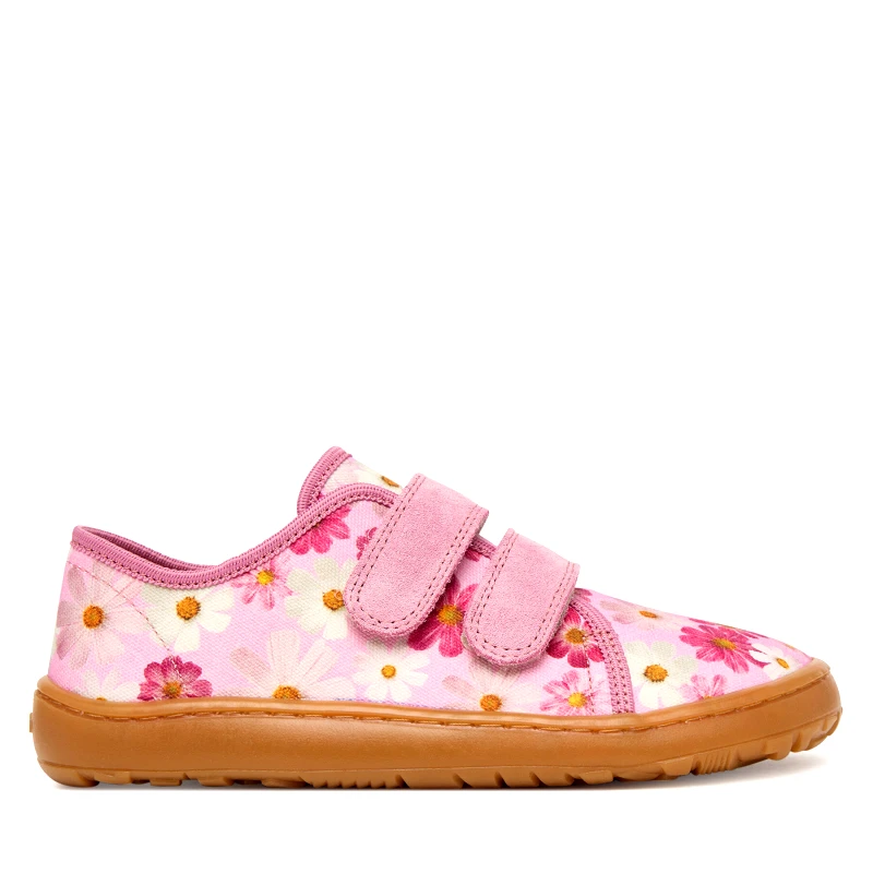 Froddo Παντόφλες Σπιτιού Froddo Barefoot Canvas G1700440-9 D Ροζ