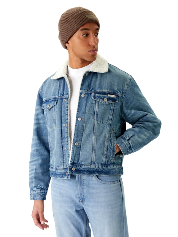 Calvin Klein Jeans Τζιν μπουφάν Calvin Klein Jeans
