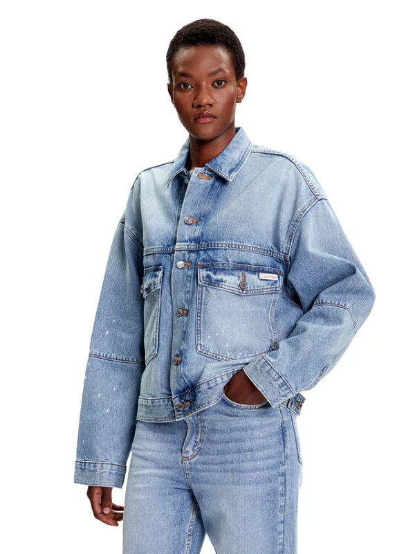 Calvin Klein Jeans Τζιν μπουφάν Calvin Klein Jeans
