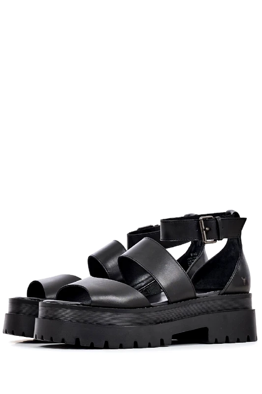 WINDSORSMITH Σανδάλι δερμάτινο με τρακτερωτή σόλα
