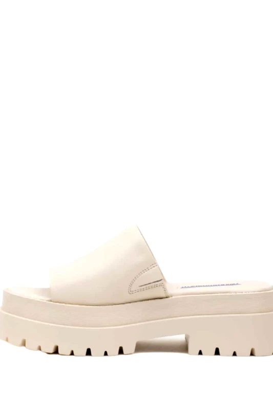 WINDSORSMITH Παντόφλα δερμάτινη με τρακτερωτή σόλα