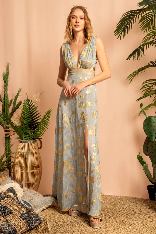 MYA COLLECTION Hera φόρεμα μακρύ - MYA COLLECTION