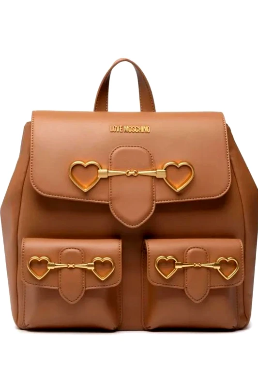 LOVE MOSCHINO Σακίδιο πλάτης με εξωτερικές τσέπες