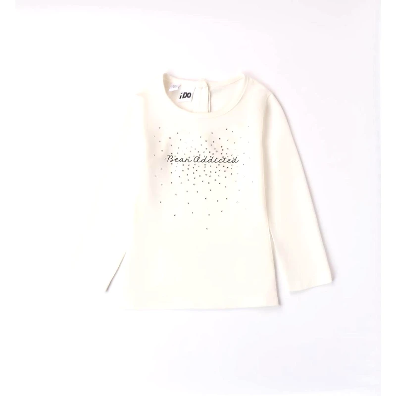 I DO Μπλούζα μακό κορίτσι I DO-4.A587/0112-White
