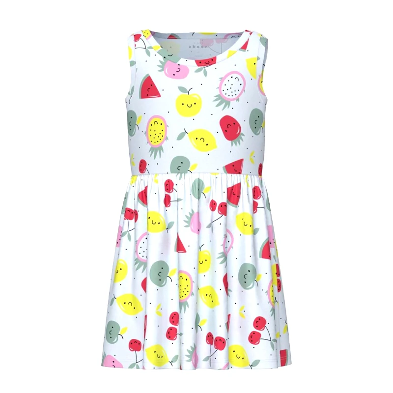 Name it Φόρεμα μακό κορίτσι name it-13230153-Bright White