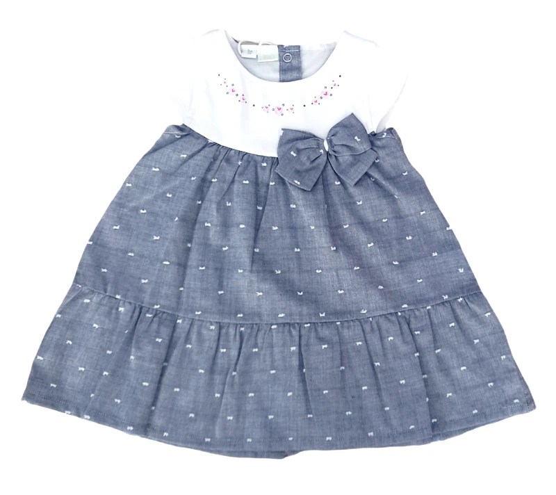 I DO Φόρεμα μπεμπέ κορίτσι I DO-4.4144-Navy