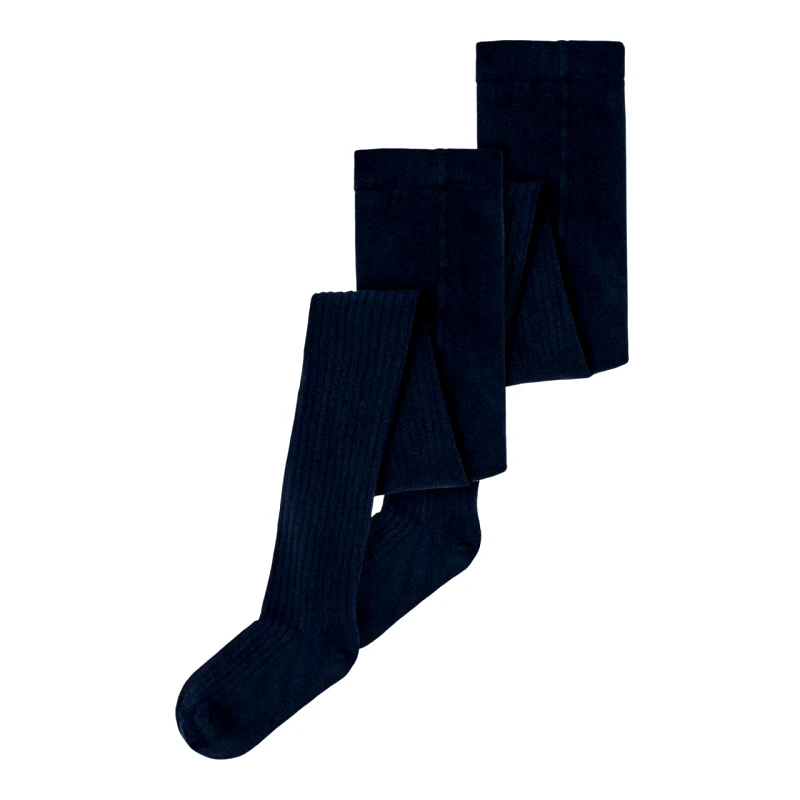 Name it Καλσόν χοντρό ριμπ 2 τεμ.κορίτσι name it-13211732-Dark Sapphire