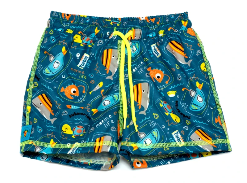 TORTUE Μαγιό βερμούδα αγόρι Tortue-S3-384-350-Blue