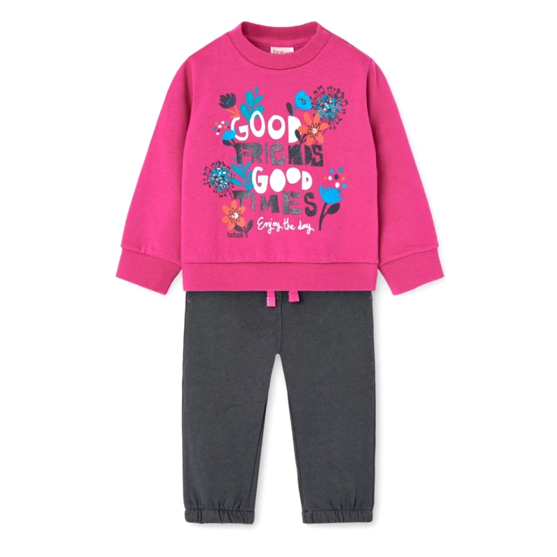 BOBOLI Σετ φούτερ κορίτσι Boboli-229115-3876-Fuchsia
