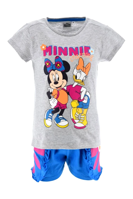 SUPER HEROES Σετ μακό κορίτσι Minnie Mouse-WE1089-GREY