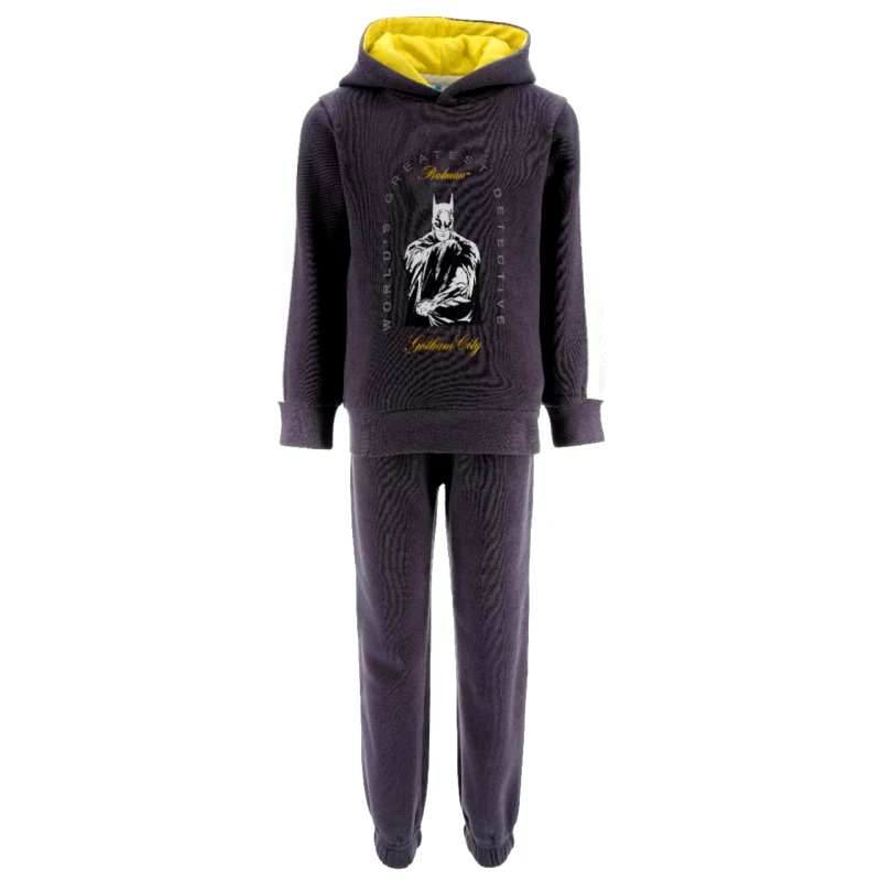 SUPER HEROES Σετ φόρμα φούτερ αγόρι Batman-XH1033-DGREY