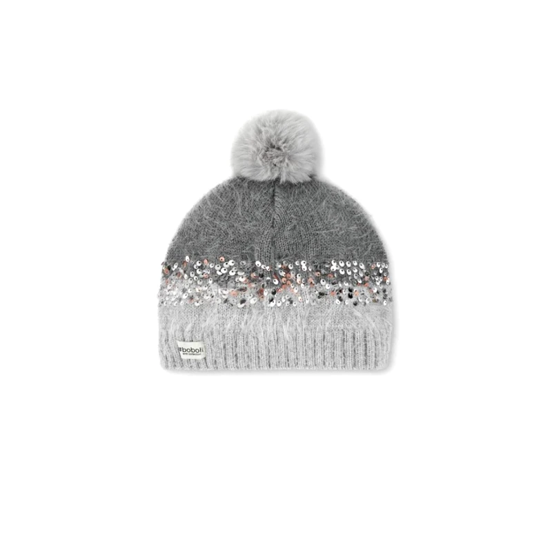 BOBOLI Σκουφάκι πλεκτό κορίτσι Boboli-490553-8125-Grey