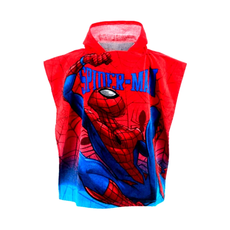 SUPER HEROES Πόντσο αγόρι Spiderman-YE18268-RED