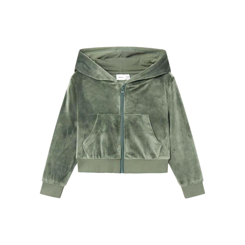 Name it Ζακέτα βελουτέ κορίτσι name it-13236383-Dark Forest