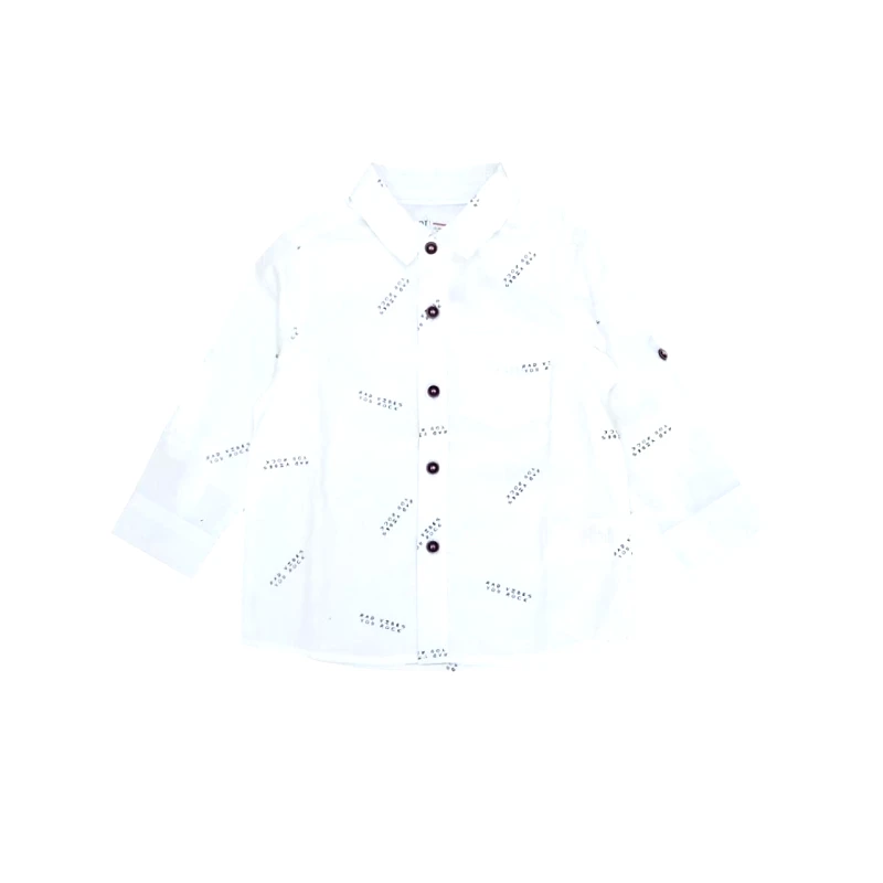 Minoti Πουκάμισο αγόρι Minoti-RAD3-White