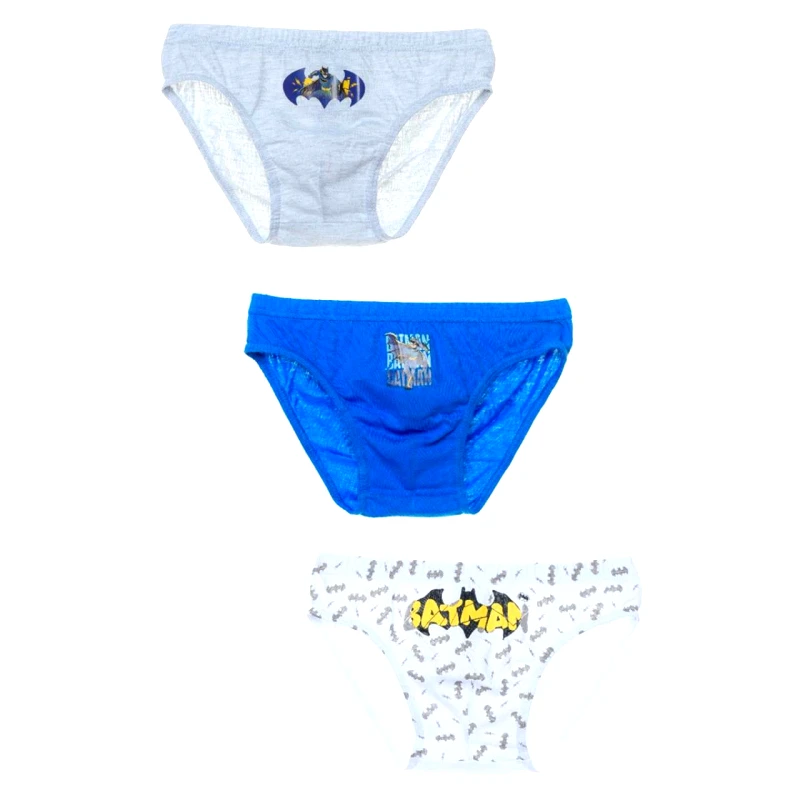 SUPER HEROES Εσώρουχα σλιπάκια 3 τεμ. αγόρι Batman-XH30012-BOX3