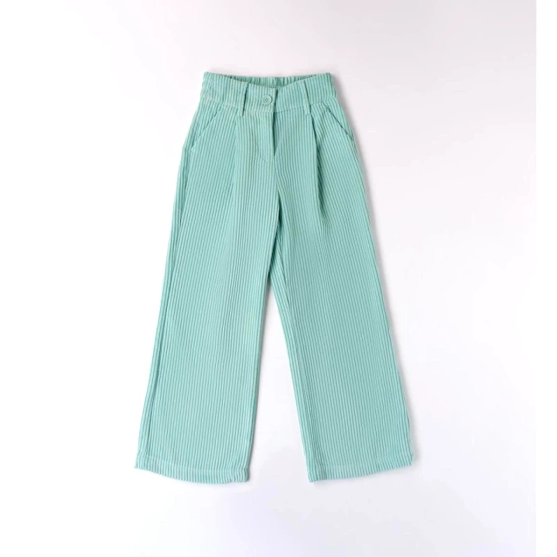I DO Παντελόνα κοτλέ κορίτσι I DO-4.A883-4143-Turquoise