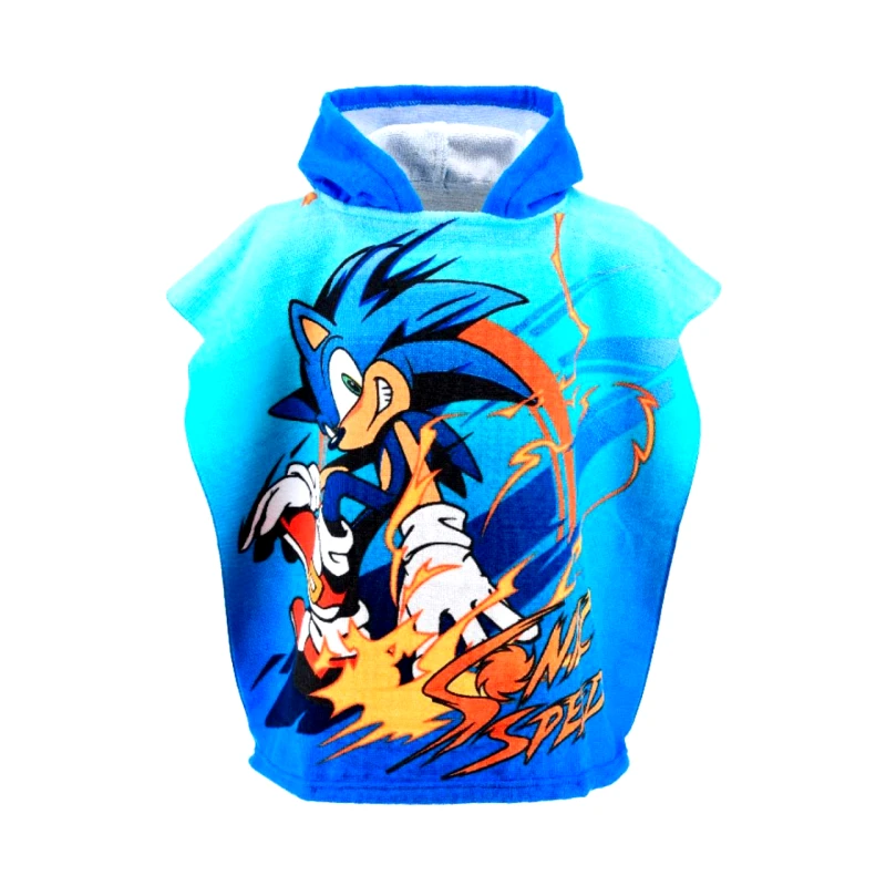 SUPER HEROES Πόντσο αγόρι Sonic-YE18283-BLUE