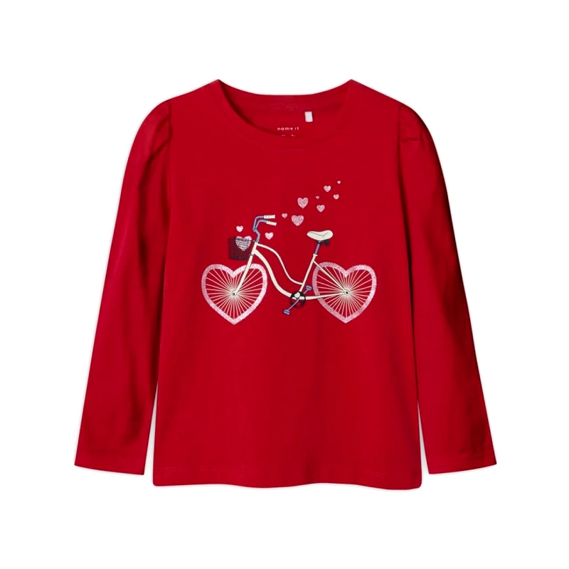 Name it Μπλούζα μακό κορίτσι name it-13244905-Tomato