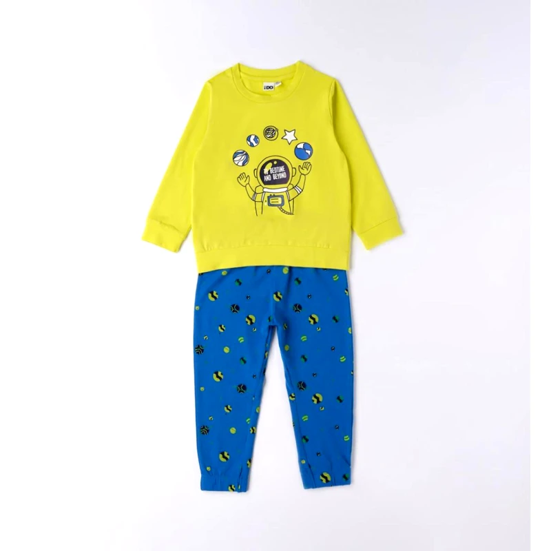 I DO Πιτζάμα μακό αγόρι I DO-4.6248-5234-Yellow