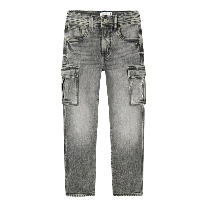 Name it Παντελόνι τζιν cargo αγόρι name it-13237339-Medium Grey Denim