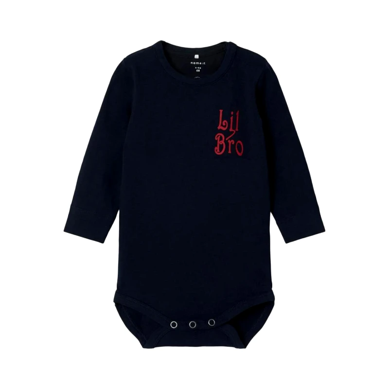 Name it Φορμάκι εσώρουχο unisex name it-13240546-Navy Blazer-organic cotton