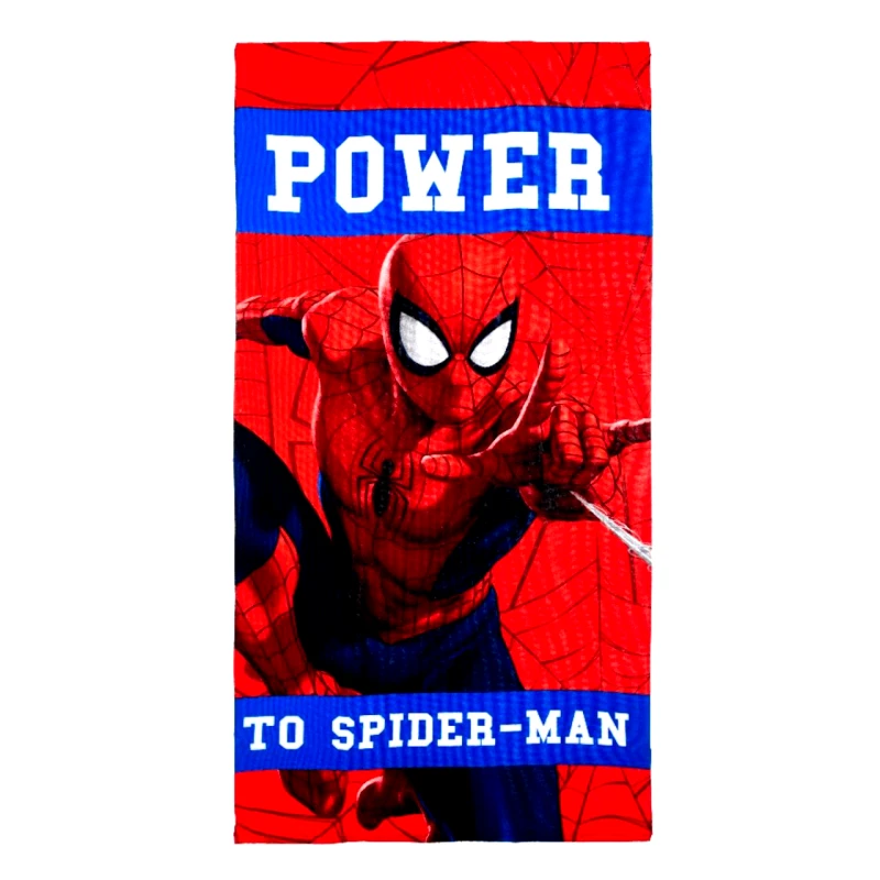 SUPER HEROES Πετσέτα παραλίας αγόρι Spiderman-YE18130-RED